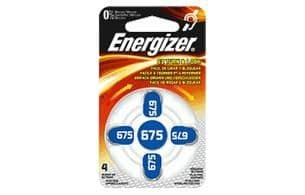 Energizer - pile Zinc Air - 1.4V / A675 - 4 pièces vue 1