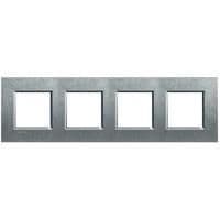 LivingLight - plaque rectangulaire 4 x 2 modules 71mm Native vue 1
