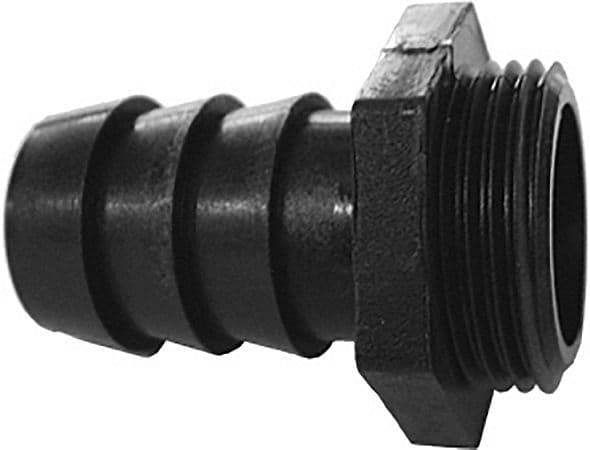 MAMELON TUYAU FLEXIBLE PP MÂLE 5/4"-35/40MM-PN10 vue 1