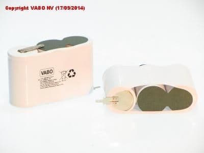 Ni-Cd 3D 4500 ht zaz + 6.3 man - 2.8 man 3.6V 102 x34 x 59 vue 1
