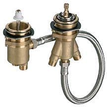 CORPS A ENCASTRER 2TROU THERMOSTAT SUR GORGE+ SECUFLEX HG/AXOR vue 1