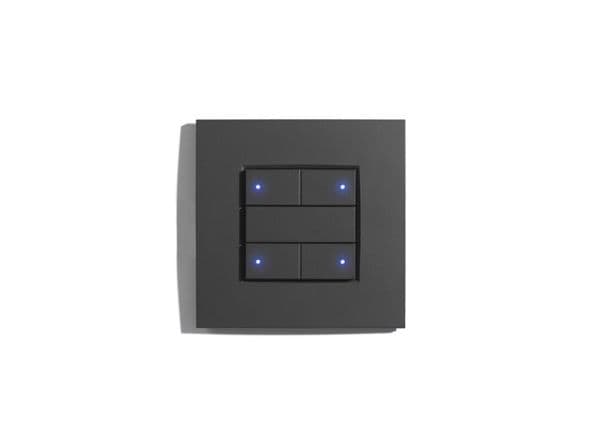 Interrupteur 4 boutons Niko 122 RGB vue 1