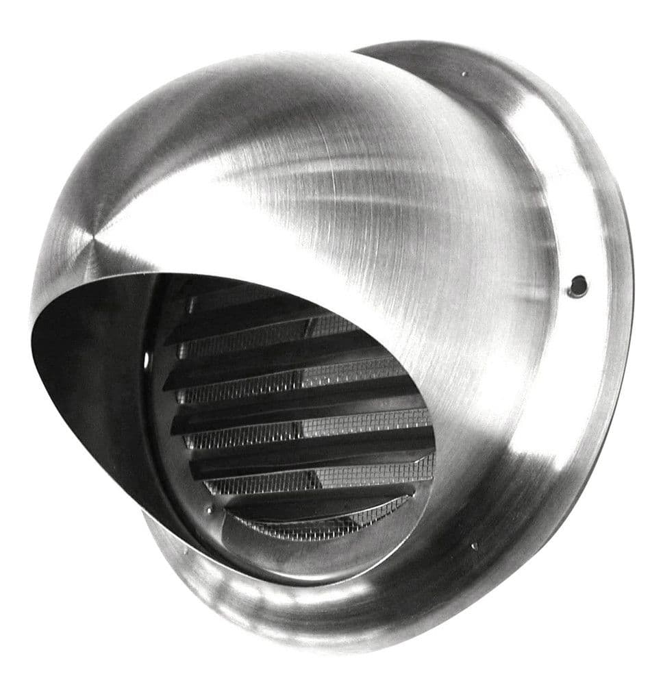 GRILL D'AERATION SUS INOX D100 vue 1