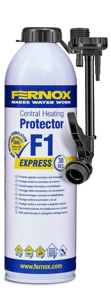 Fernox Protector F1 Express contre corrosion et tartre pH 8,1 SG 1,18 400ml vue 1