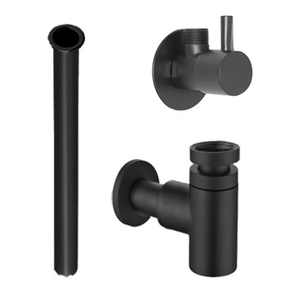 Van Marcke Nero set d'écoulement mat noir vue 1