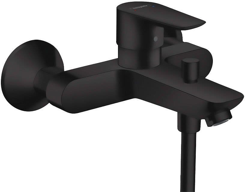MITIGEUR BAIN TALIS E HG NU NOIR MAT vue 1