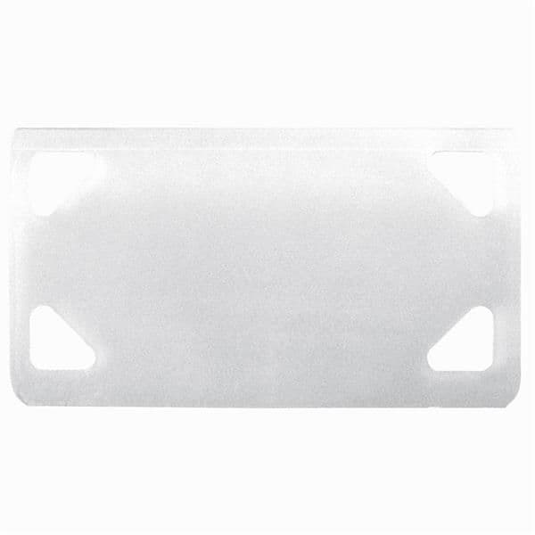 Plaque d'identification 40 x 22 colliers colring largeur 4,6mm vue 1
