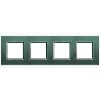 LivingLight - plaque rectangulaire 4 x 2 modules 71mm Park vue 1