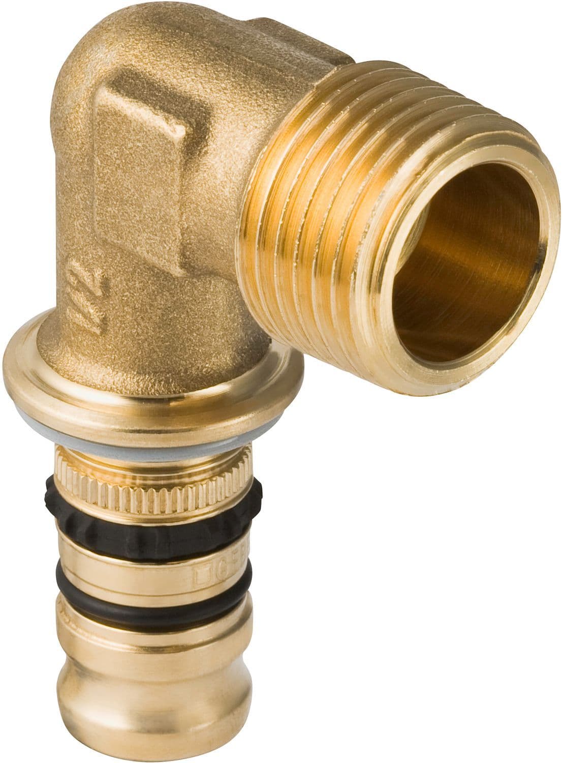 COUDE 16MM-1/2"M MEPLA GEBERIT vue 1