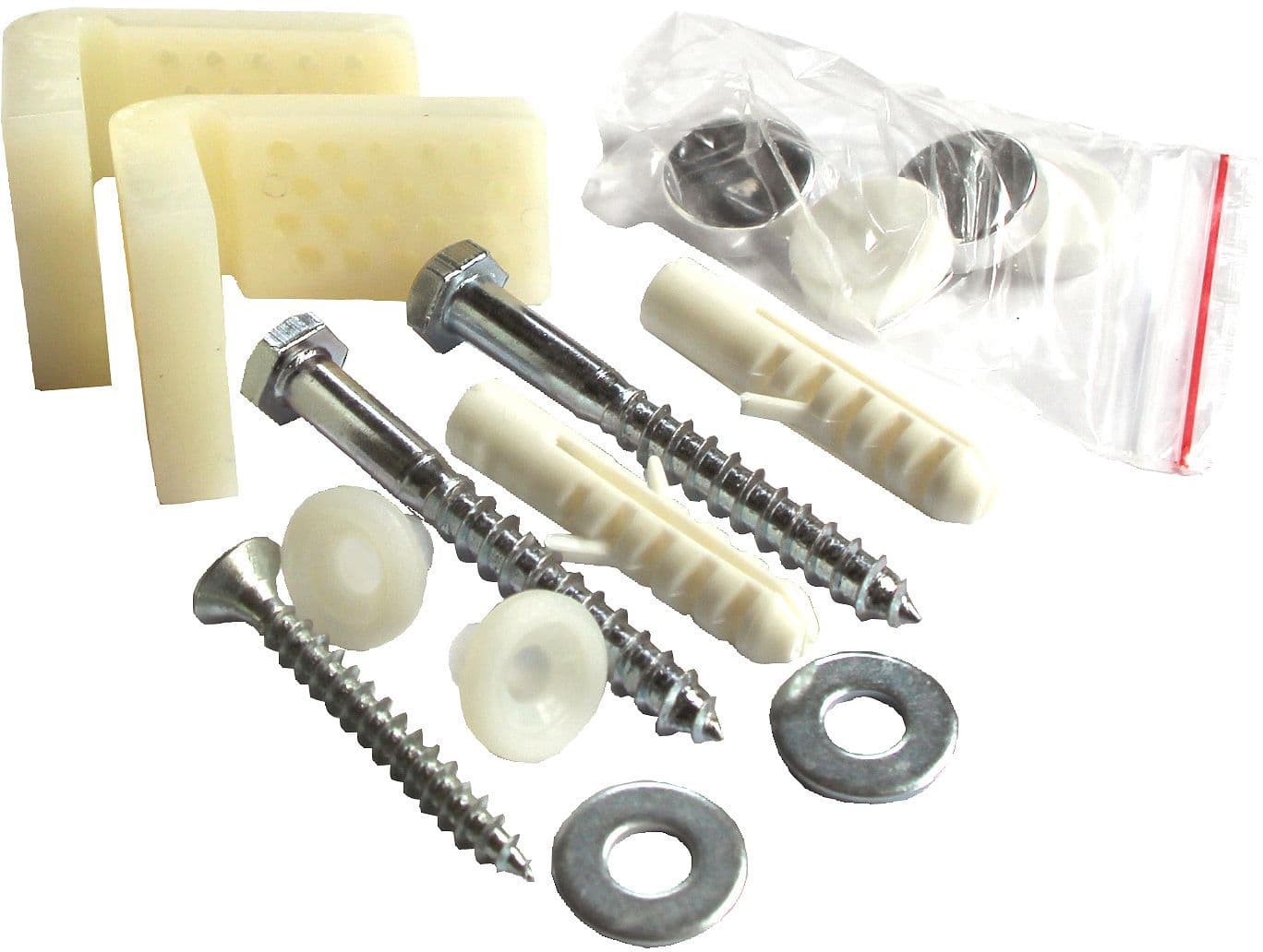 SET DE FIXATION POUR CUVETTE/BIDET+URINOIR DURAVIT vue 1