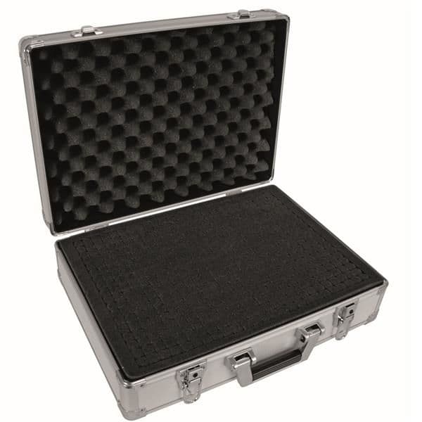 Valise à outils Perel 455 x 330 x 152mm Alu - Noir serrure à clé (2) max 12kg de charge vue 1