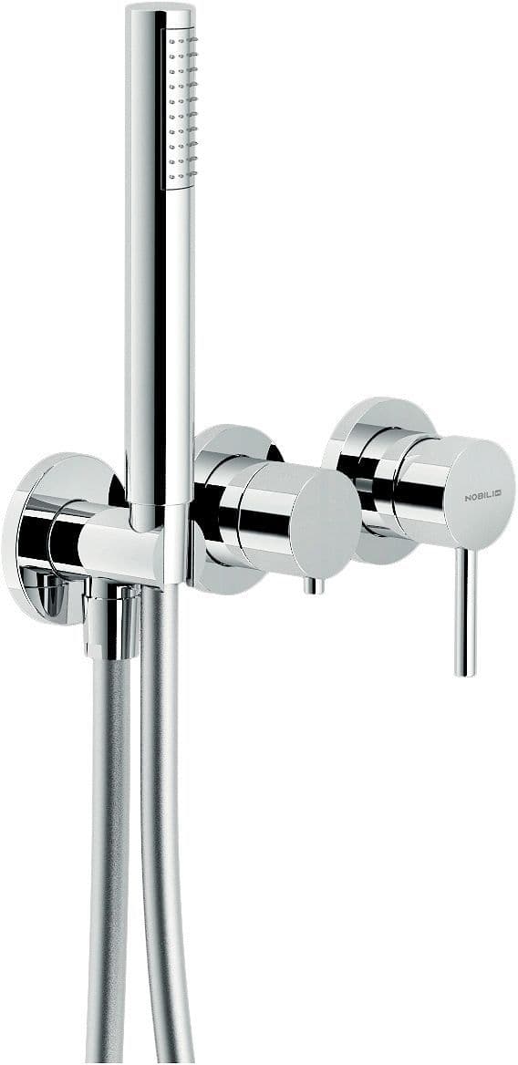 SET DE FINITION 3TROU MITIGEUR BAIN/DOUCHE MURAL LIVE/VELIS NOBILI CHROME vue 1
