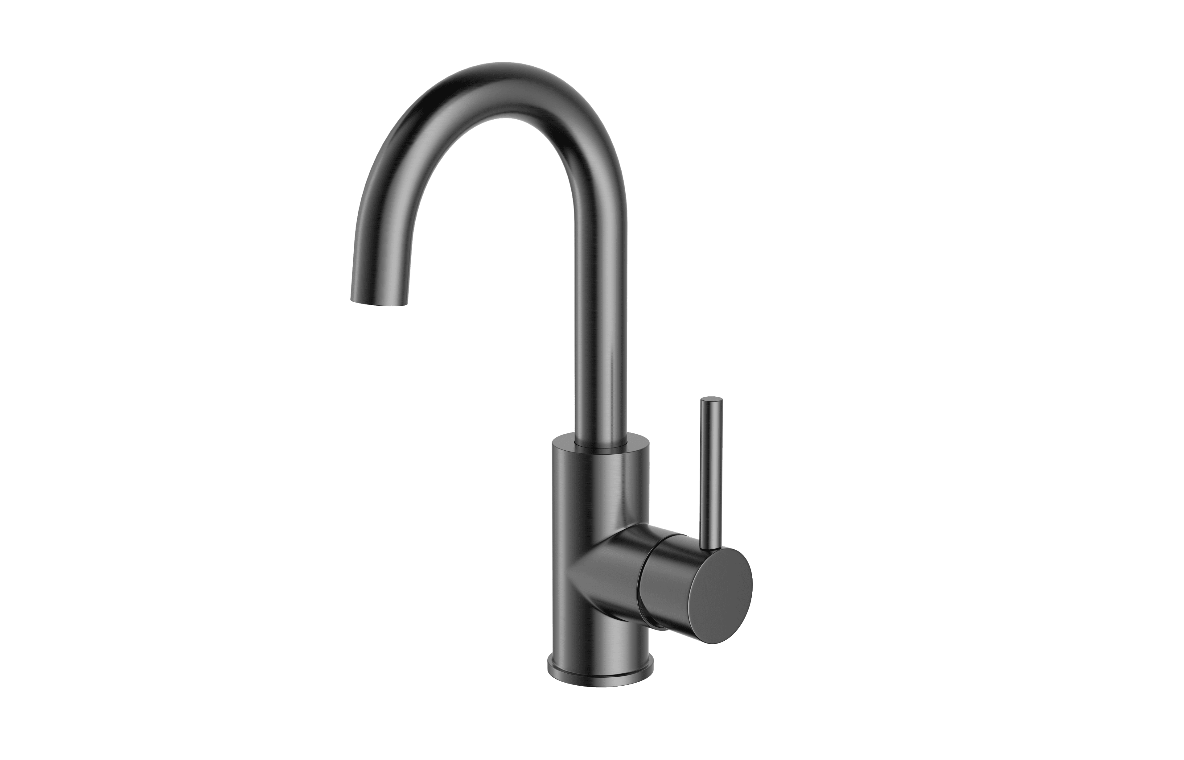 ALONI ENSY MITIGEUR DE LAVABO AVEC BEC ORIENTABLE - GRIS BRONZE vue 1