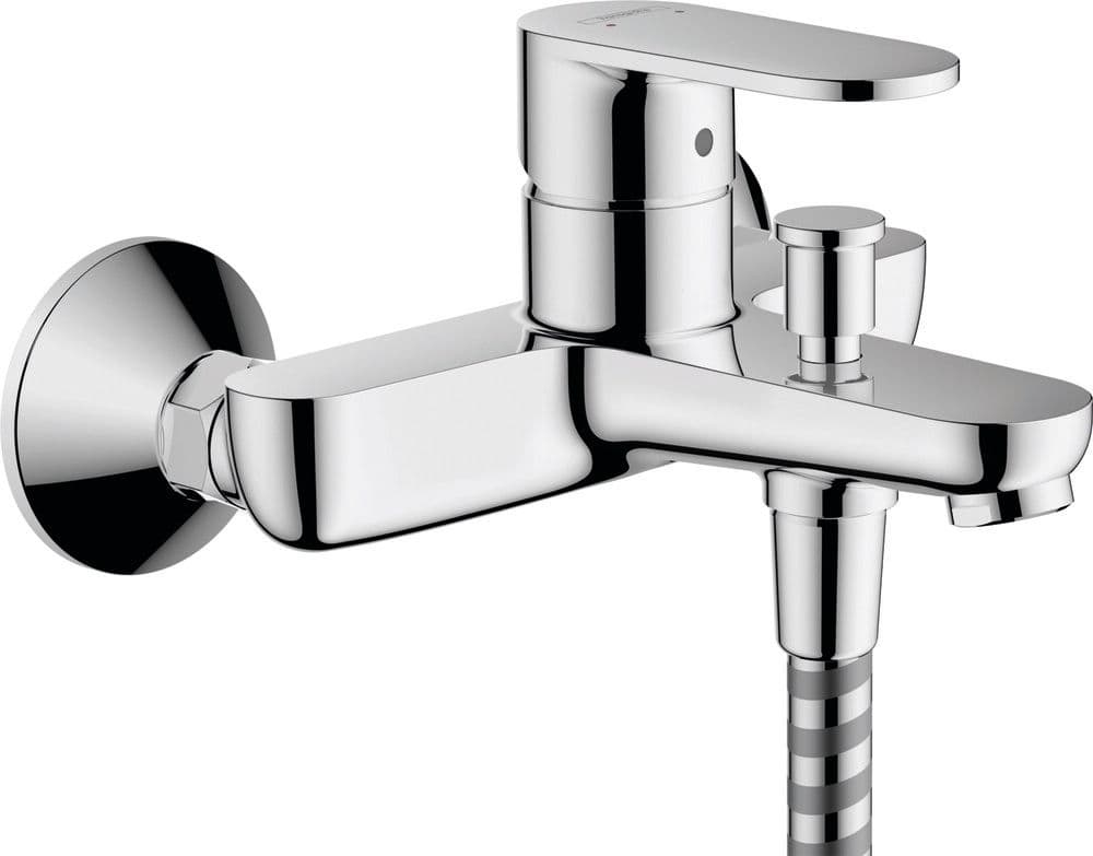 Hansgrohe Vernis Blend mitigeur bain/douche monolevier apparent chromé vue 1