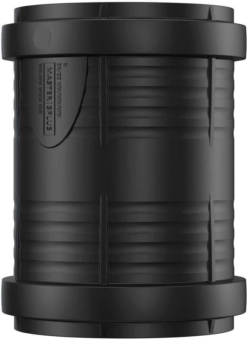 MANCHON DOUBLE PP FF 75MM NOIR vue 1