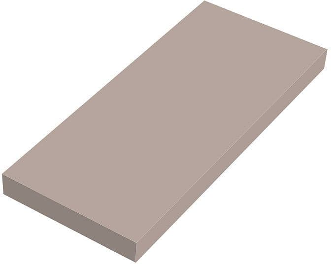 TABLETTE MURALE COFFEE 150X350X19MM JUSQU'A 7KG GRIS BASALTE MAT vue 1