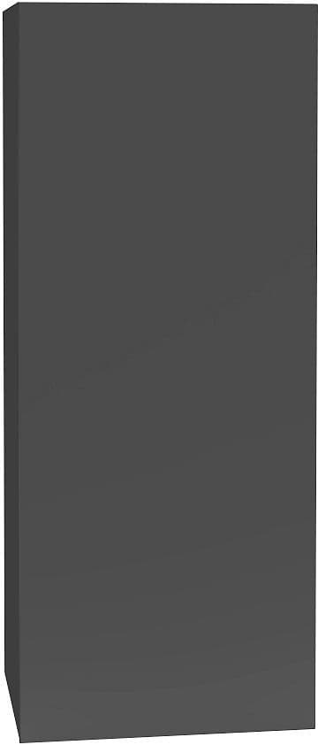 DEMI COLONNE COFFEE 1 PORTE DROITE 40 GRAPHITE DOUX MAT vue 1