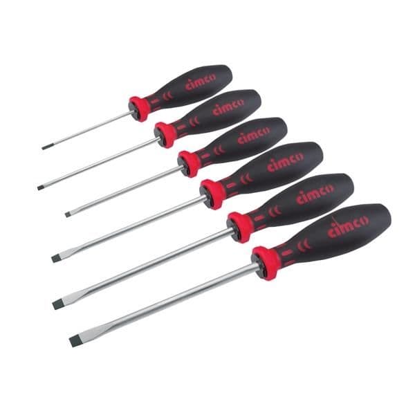 Assortiment tournevis plat - set 6 pièces vue 1