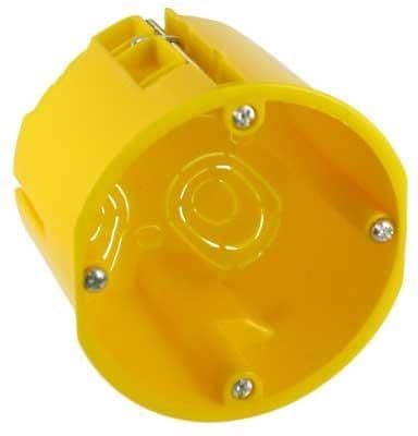 Boîte 65mm Jaune pour parois creuses vue 1