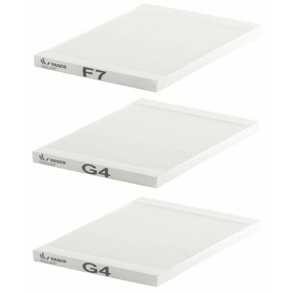 Vasco jeu de filtres F7/G4/G4 275x275x25mm 1 set comprend 3 filtres vue 1