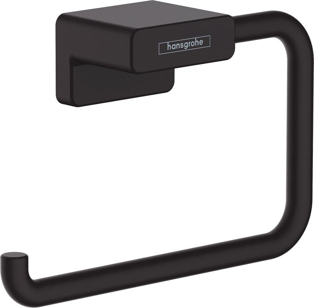 Hansgrohe AddStoris porte-rouleau papier noir mat vue 1