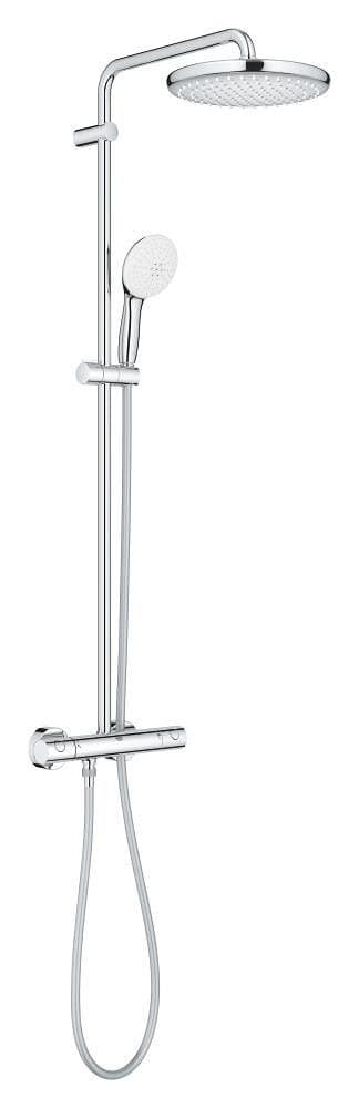 Grohe Tempesta 250 système de douche avec mitigeur mural chromé vue 1