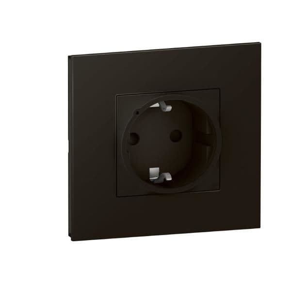 Valena NWN - prise connectée Schuko 16A Noir vue 1
