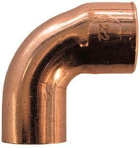 CUIVRE A SOUDER COUDE 90° MF 22MM vue 1