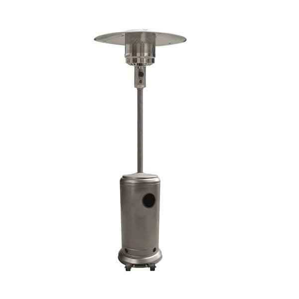 Chauffage au gaz Inox champignon 14kW argente 221 x 81 x 81cm vue 1