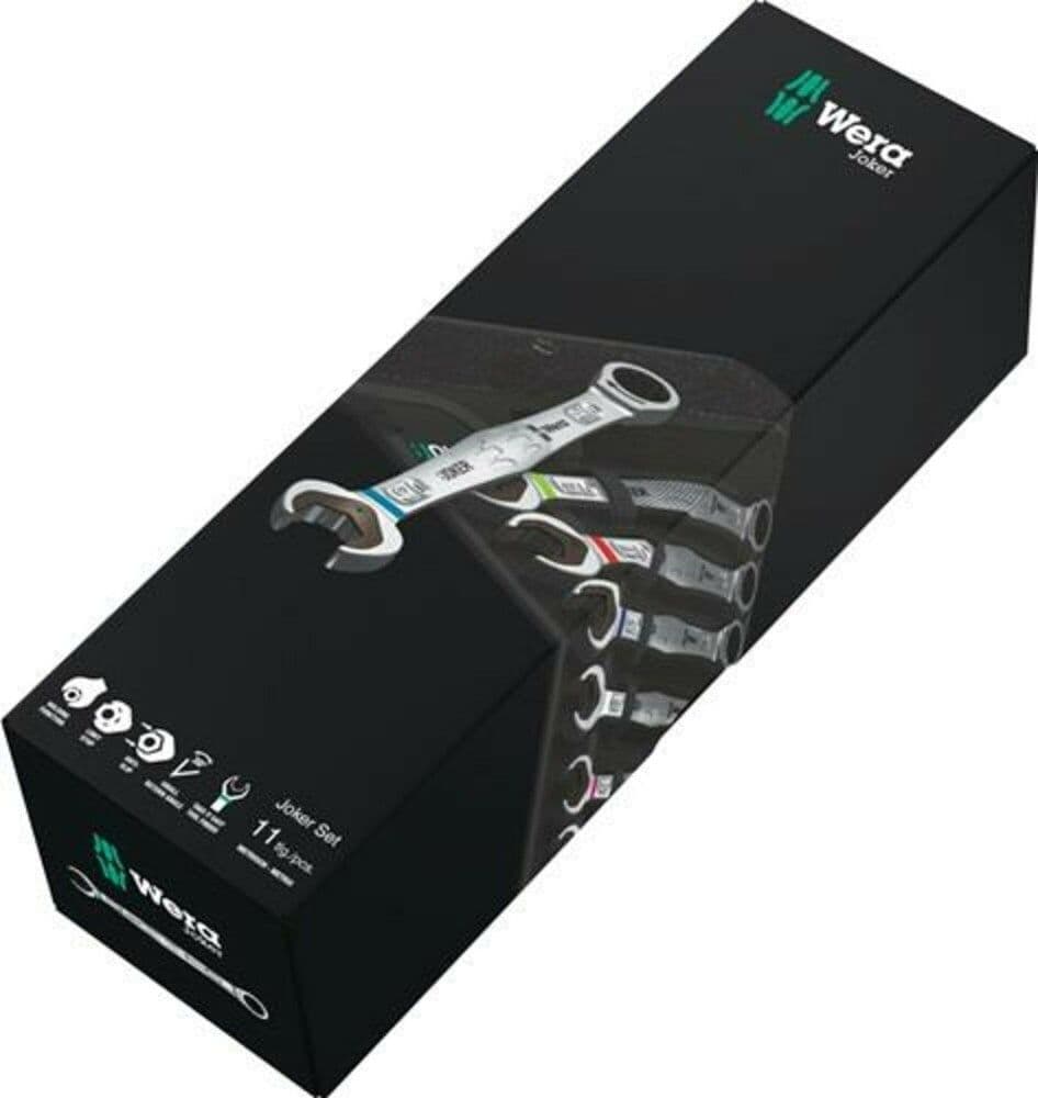 WERA JEU DE CLES A CLIQUET 4 PCS vue 1