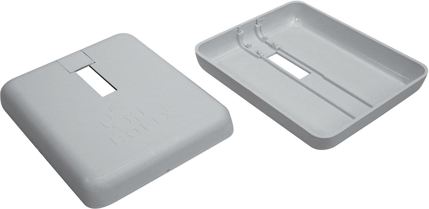 JEU DE PLAQUES D'EMBASE POUR LES CONSOLES VERTICALES vue 1