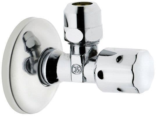 ROBINET EQUERRE CHROME BELGAQUA vue 1