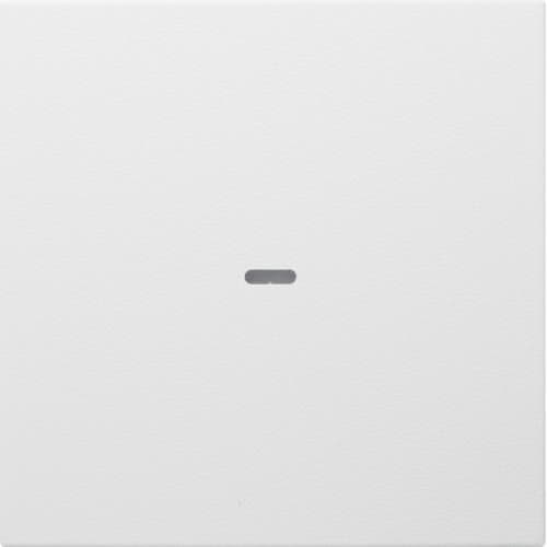 Touche simple Berker monobloc S.1 / B.3 / B.7 Blanc polaire mat vue 1