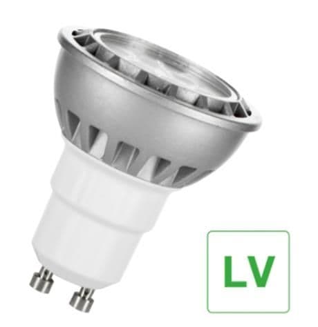 Lampe Led spot Par16 Gu10 24 - 28V AC / DC 4W (50W) 345lm 827 30° vue 1