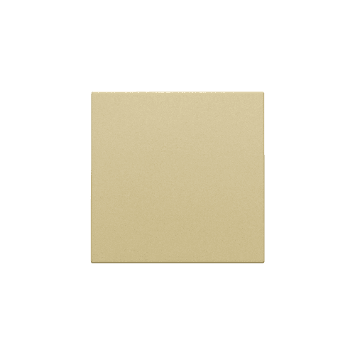 Set de finition pour interrupteur électronique ou bouton-poussoir simple, couleur gold coated vue 1