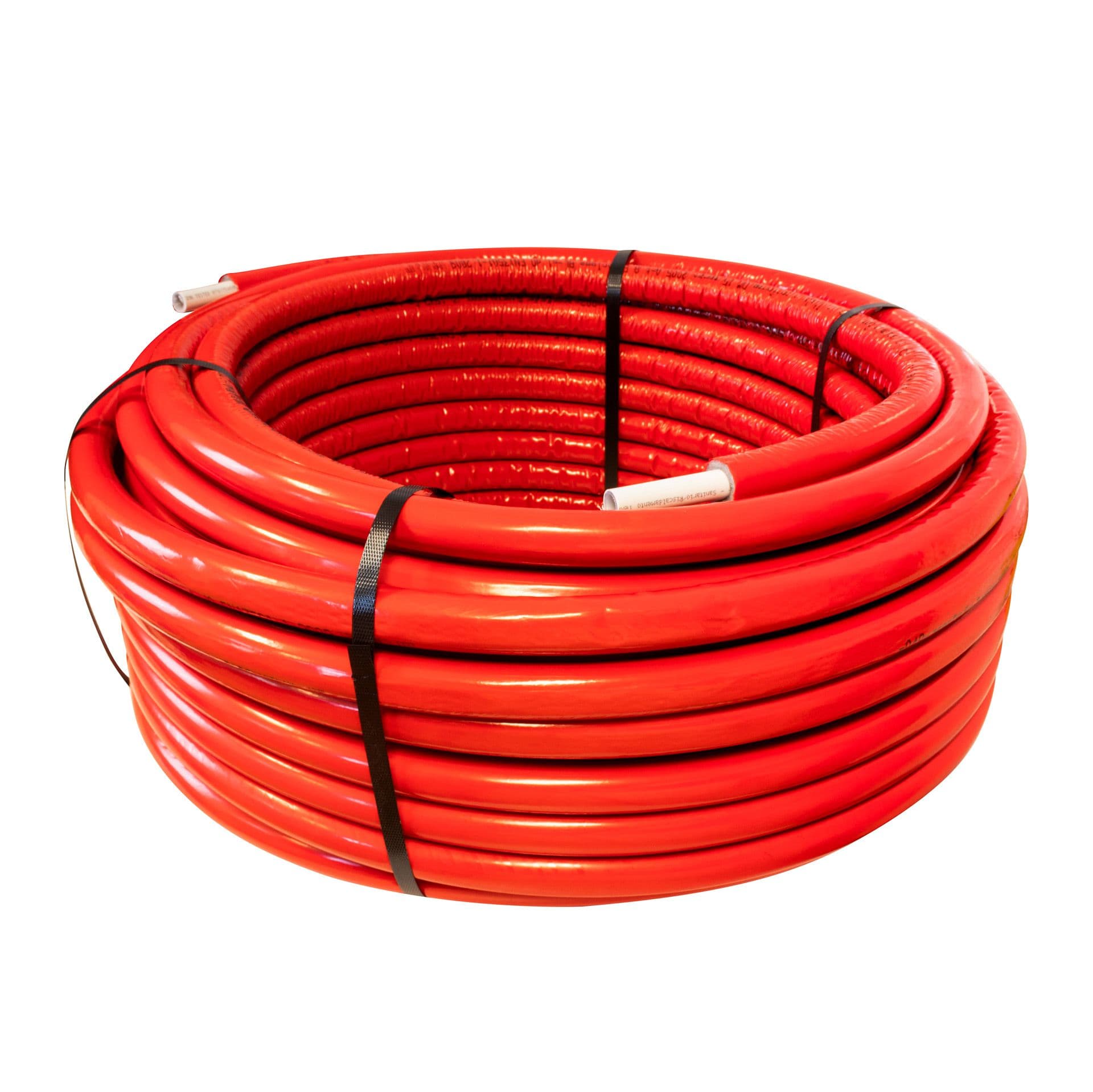 TUBES PERT-AL-PERT MULTI-COUCHE ISOLE PU 6MM -16X2-50M - ROUGE vue 1