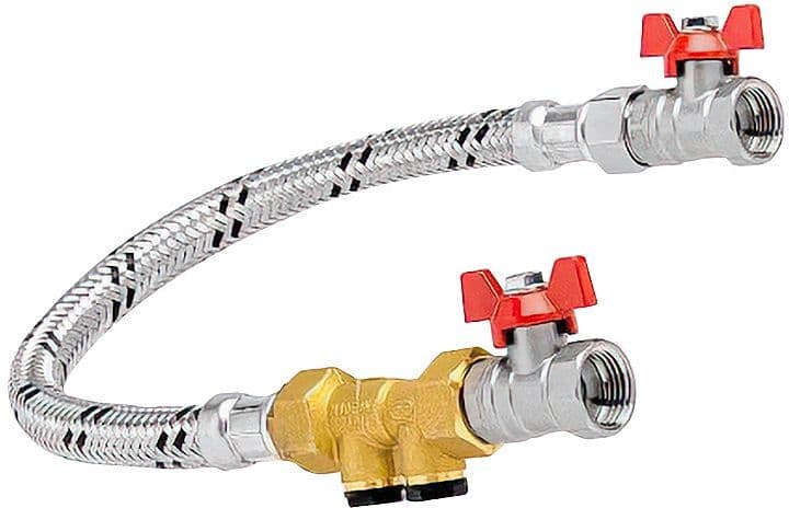 KIT DE REMPLISSAGE CC AVEC VANNES A BILLE 1/2"FF 40CM vue 1