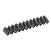 Barrette Suprem multibrins capacité 4mm² - 25A maxi - Noir vue 1