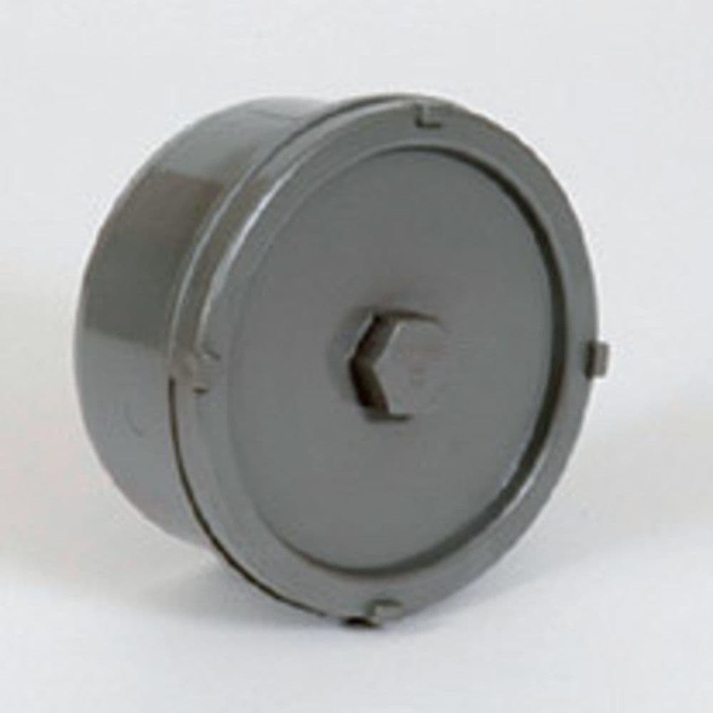 Kabelwerk Eupen Eucarigid-REGRB SN4 accessoires égout PVC bouchon D 160 mm gris vue 1