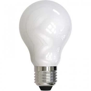 Lampe Led filament en verre laiteux A60 8W E27 3000K WW non dimmable vue 1
