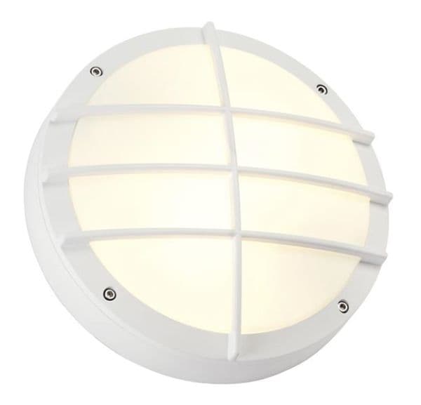 Bulan Grid applique, ronde, Blanc, E27, maximum 2 x 25W, diffuseur PVC vue 1