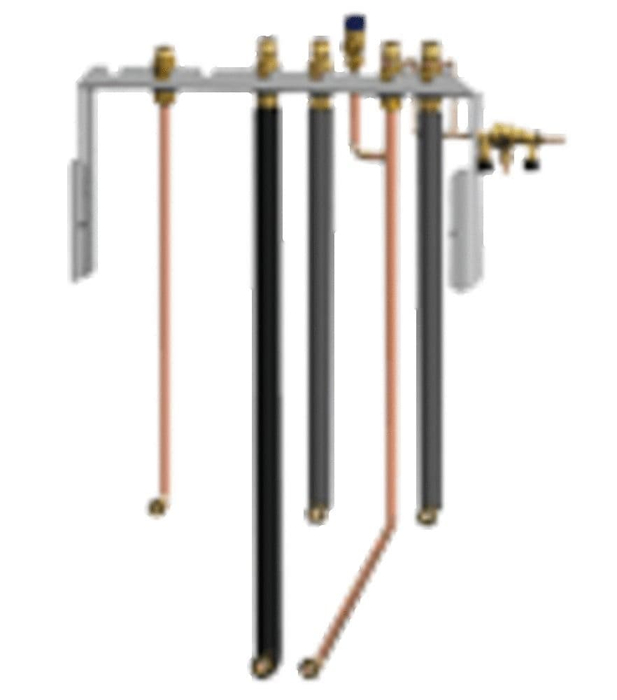 De Dietrich JA26 kit raccordement hydraulique AGC/EGC colonnes raccord central vue 1