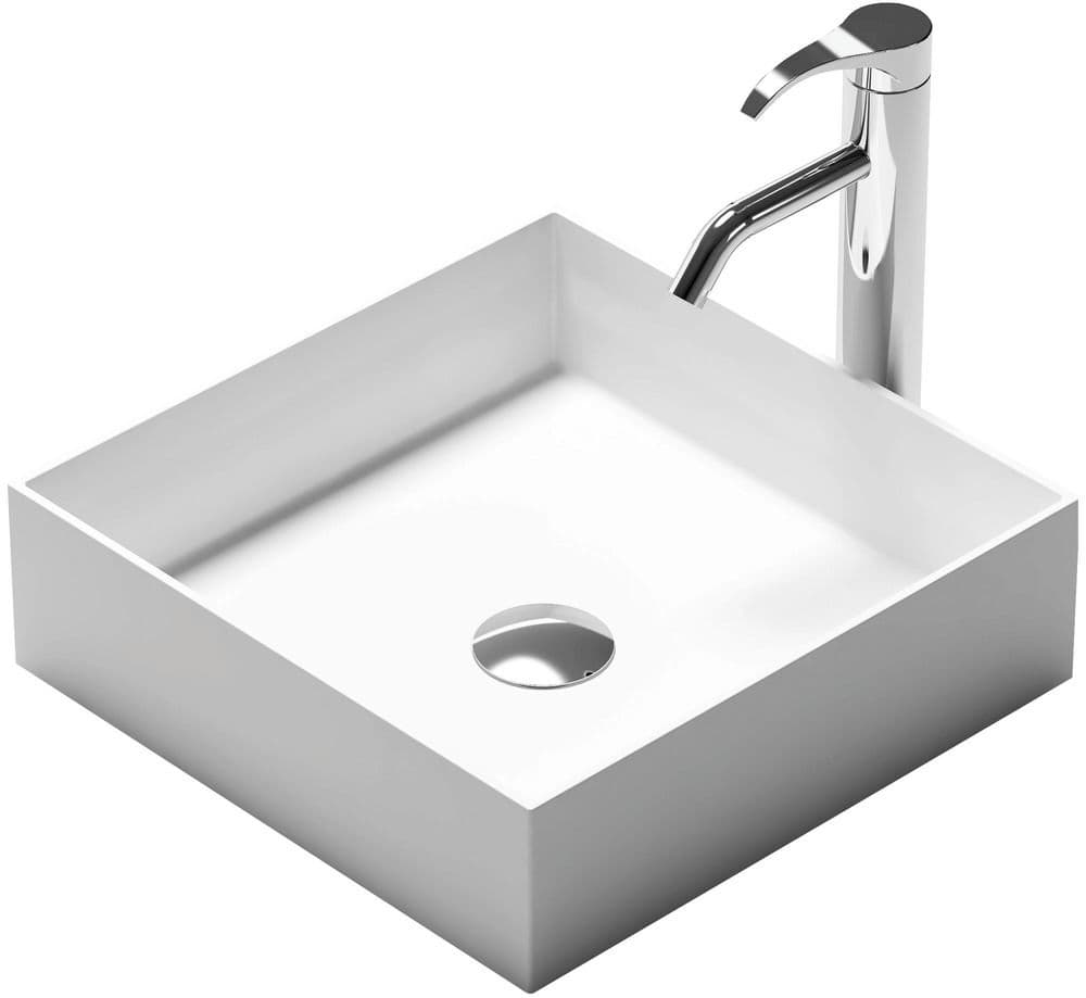 Van Marcke Collection Java Style lavabo à poser carré vue 1