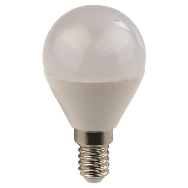 Lampe Led SMD G45 mini globe 7W E14 6500K vue 1