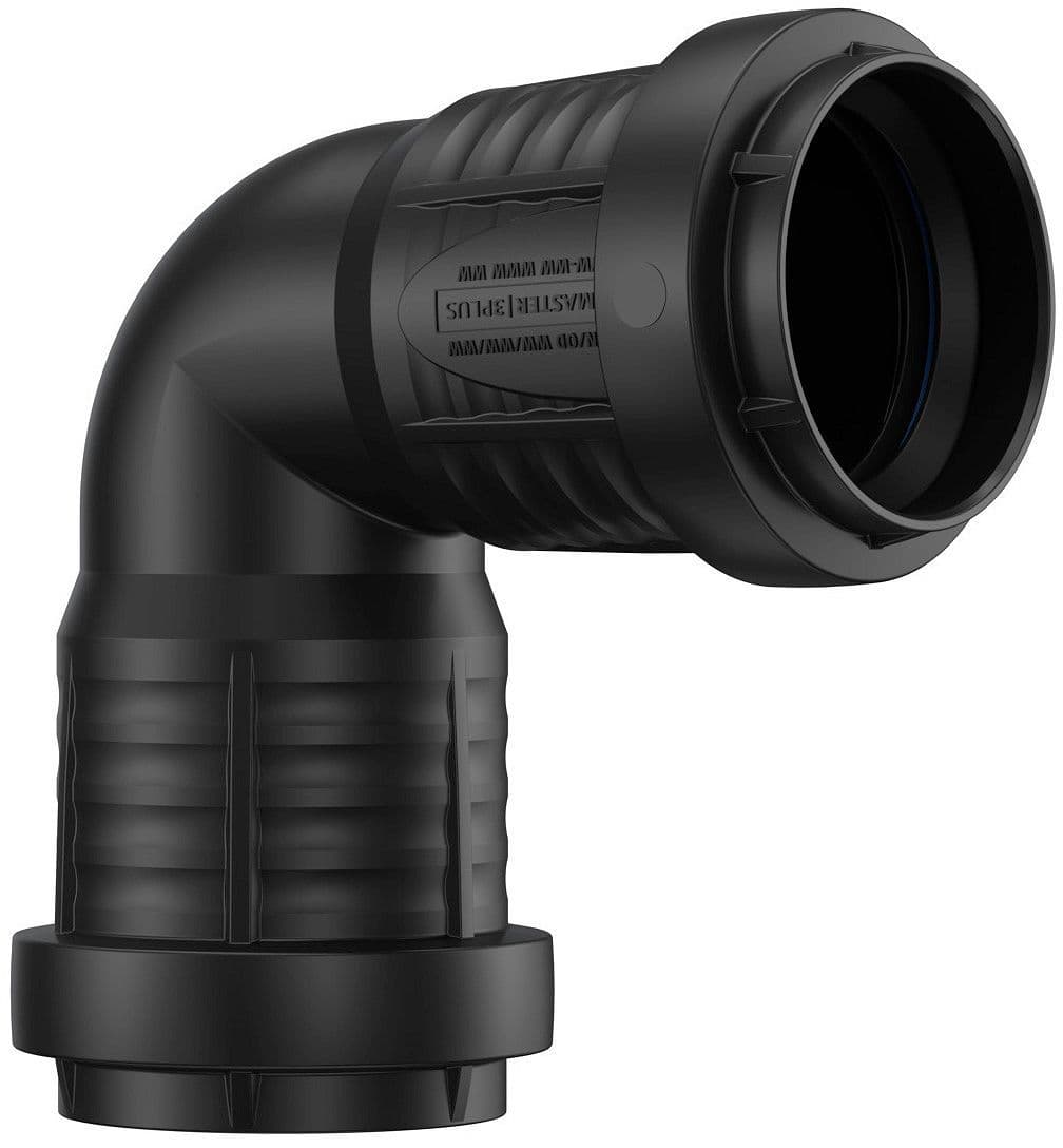 COUDE PP 90°.FF 40MM NOIR vue 1