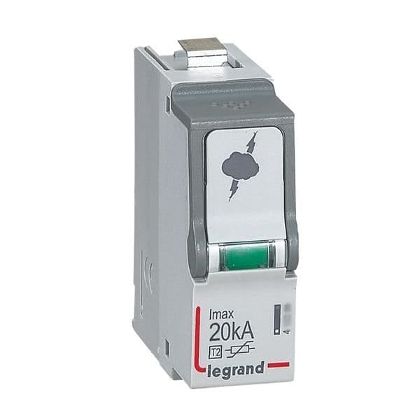Cassette rechange T2 / 20kA pour parafoudre vue 1