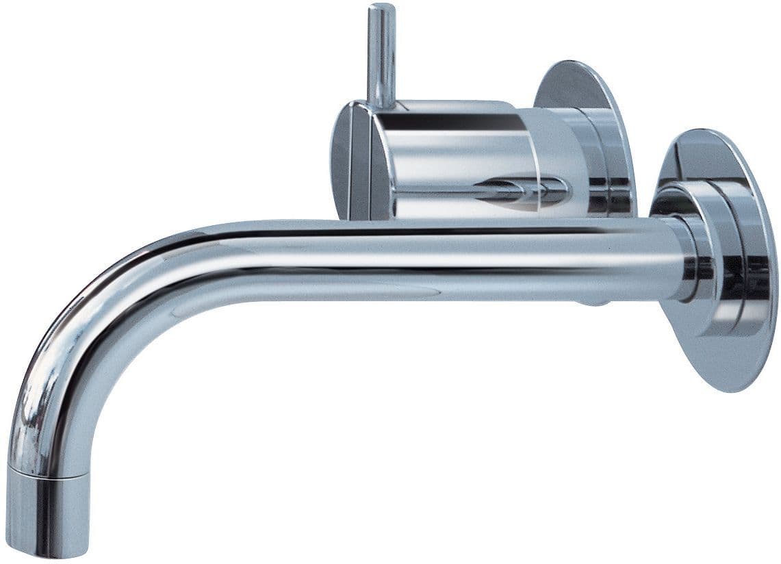 MITIGEUR DE LAVABO A ENCASTRER MURAL VOLA CHROME vue 1