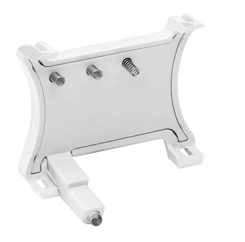 Unité d'éclairage avec raccordement automatique 230V avec LED ambre pour interrupteurs avec bornes de raccordement à vis vue 1