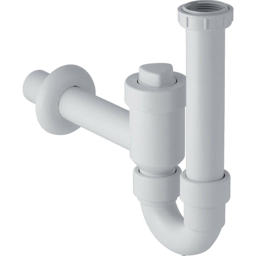 Geberit siphon tubulaire pour lavabo avec clapet à boule 6/4" D 40 mm vue 1