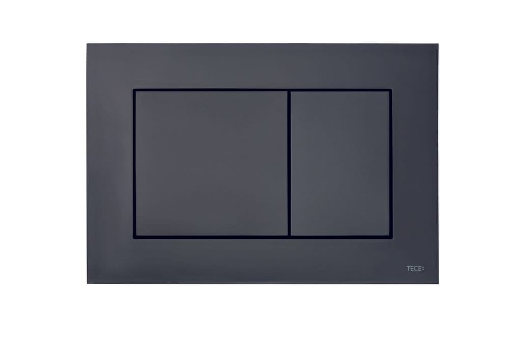 TeceNow plaque de commande rinçage duo noir vue 1